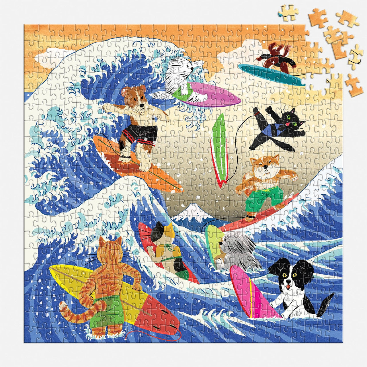 Galison 500pc - The Great Surf Puzzle