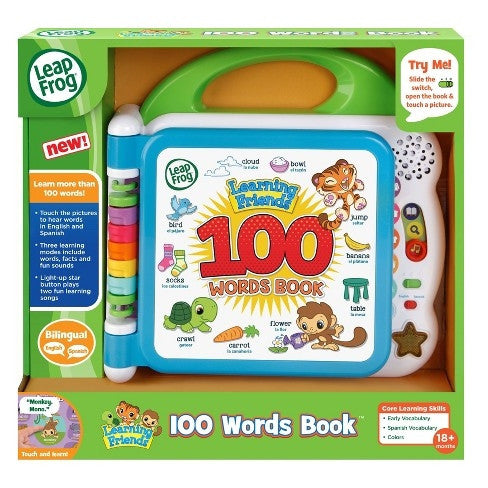 LeapFrog Learning Friends - 100 Words Book (English/French)