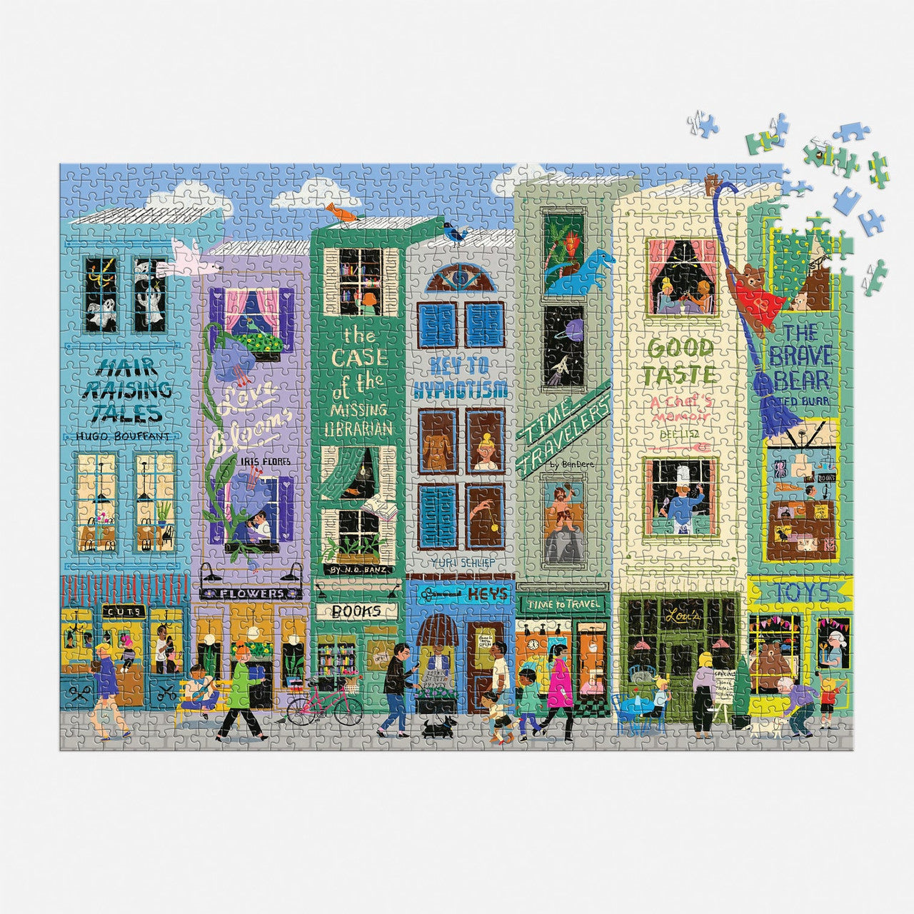 Galison 1000pc - Main Street Books Puzzle