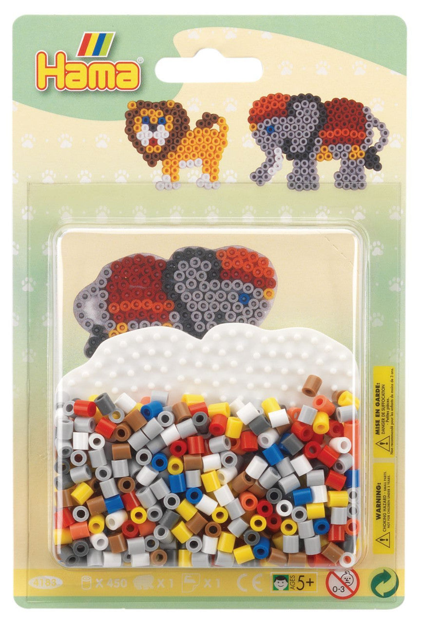 Hama Beads - Small Blister Pack - White Elephant