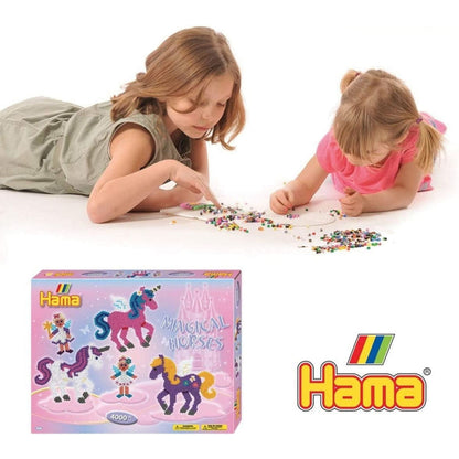 Hama Beads - Large Gift Box - Magical Horses