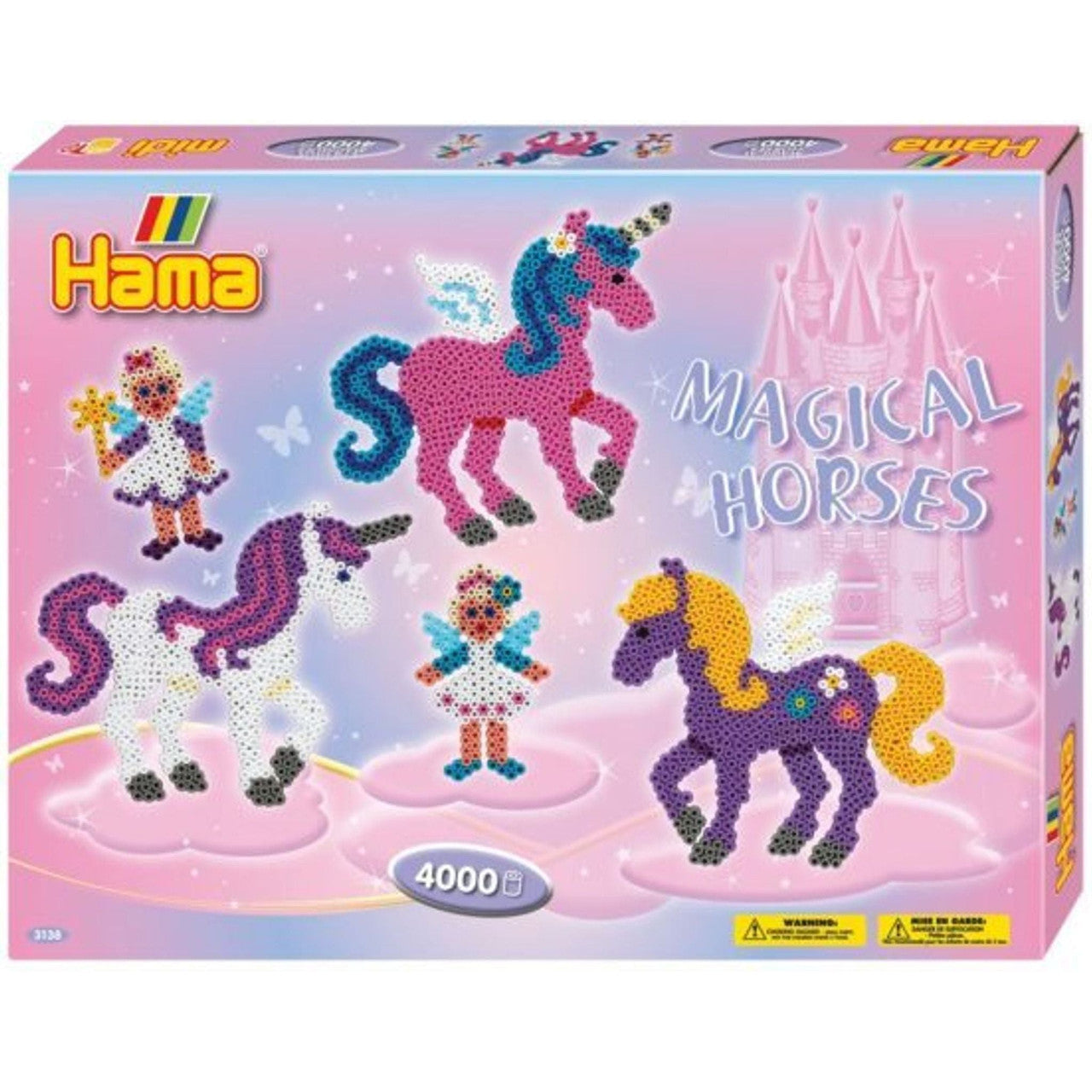 Hama Beads - Large Gift Box - Magical Horses