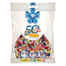 Hama Beads 50th Anniversary Pack - 2000 Assorted Beads