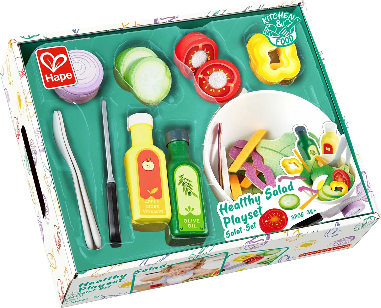 Hape Healthy Salad Playset