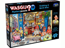 Holdson 1000pc - Wasgij Mystery #18 Grabbing A Quick Bite Puzzle