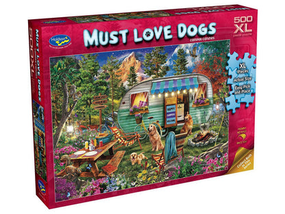Holdson 500XL - Must Love Dogs - Camper Canines Puzzle