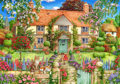 Holdson 500XL - Cottage Cuties - Rose Cottage Puzzle