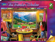 Holdson 1000pc - The Travelers Window - Switzerland Train Ride Puzzle