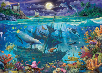 Holdson 500pc XL - Regency Collection 3 - Evening Undersea Puzzle