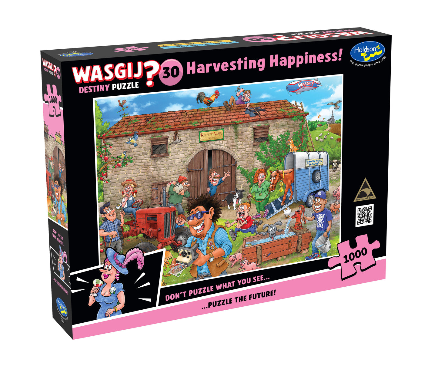 Holdson 1000pc - Wasgij Destiny #30 - Harvesting Happiness Puzzle