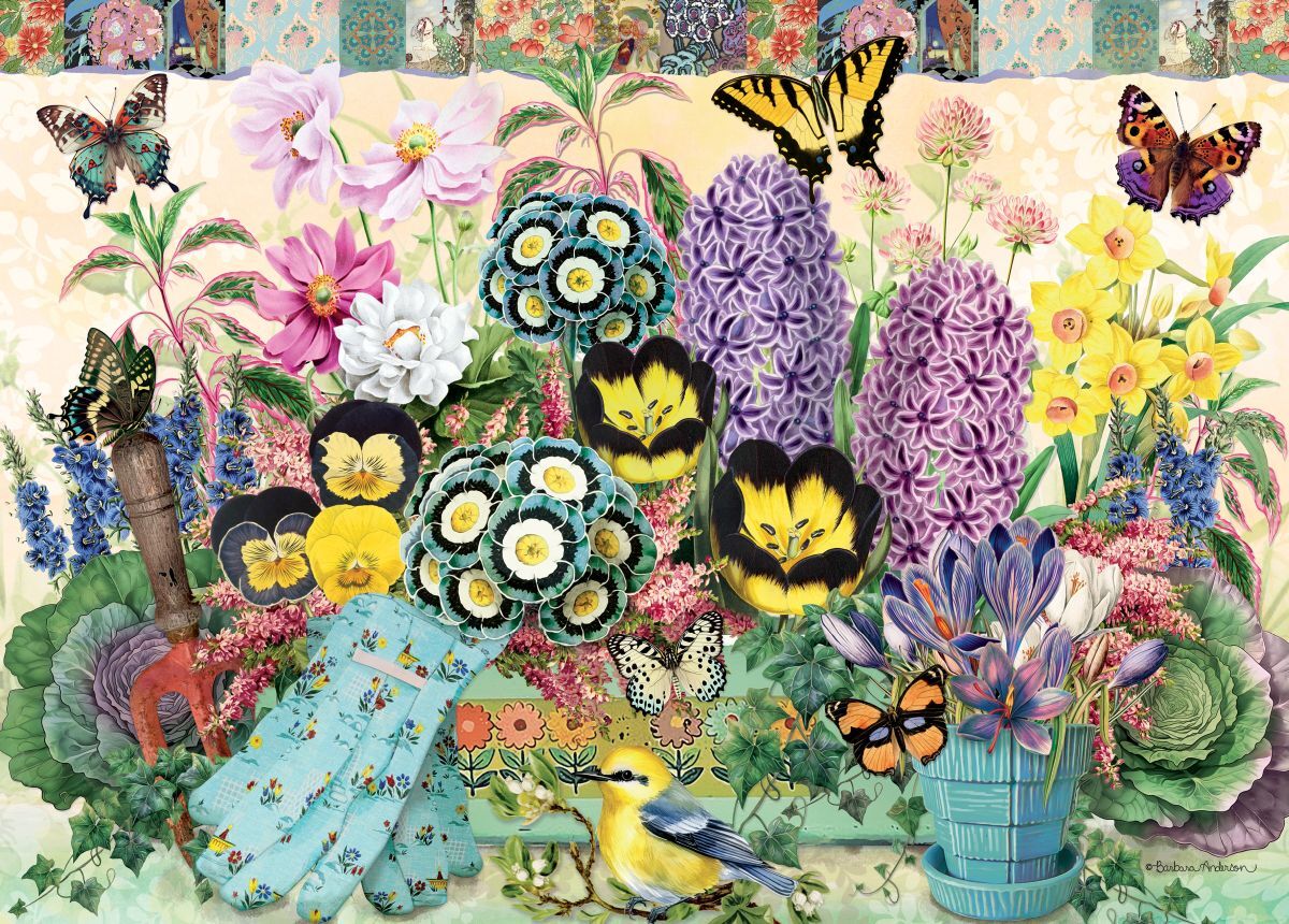 Holdson 1000pc - Blossom Bliss - Garden Box Puzzle