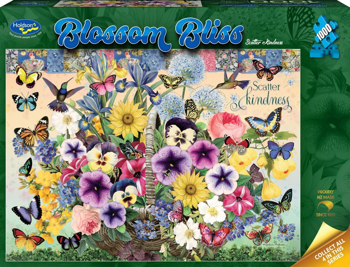 Holdson 1000pc - Blossom Bliss - Scatter Kindness Puzzle