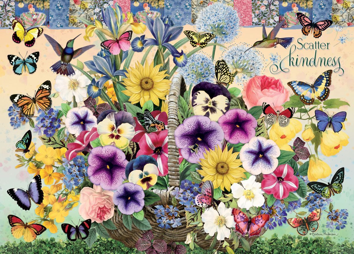 Holdson 1000pc - Blossom Bliss - Scatter Kindness Puzzle