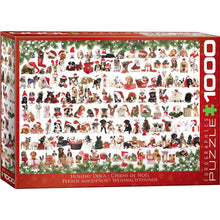 Eurographics 1000pc - Holiday Dogs Puzzle
