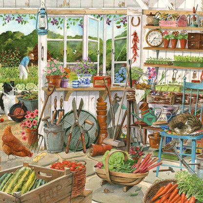 House of Puzzles 1000pc - Potting Shed Puzzle
