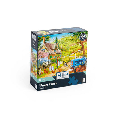 House of Puzzles 500pc - Farm Fresh Puzzle