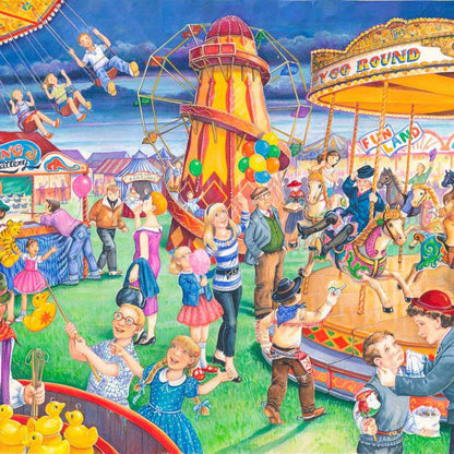 House of Puzzles Big 250pc - Fairground Rides Puzzle