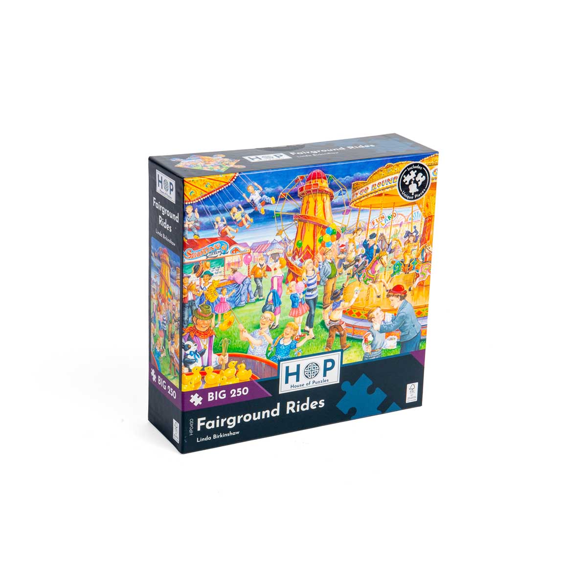 House of Puzzles Big 250pc - Fairground Rides Puzzle