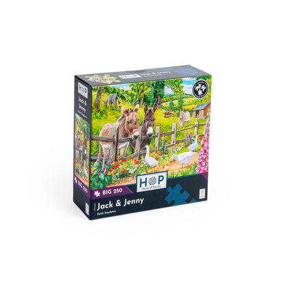 House of Puzzles Big 250pc - Jack & Jenny Puzzle