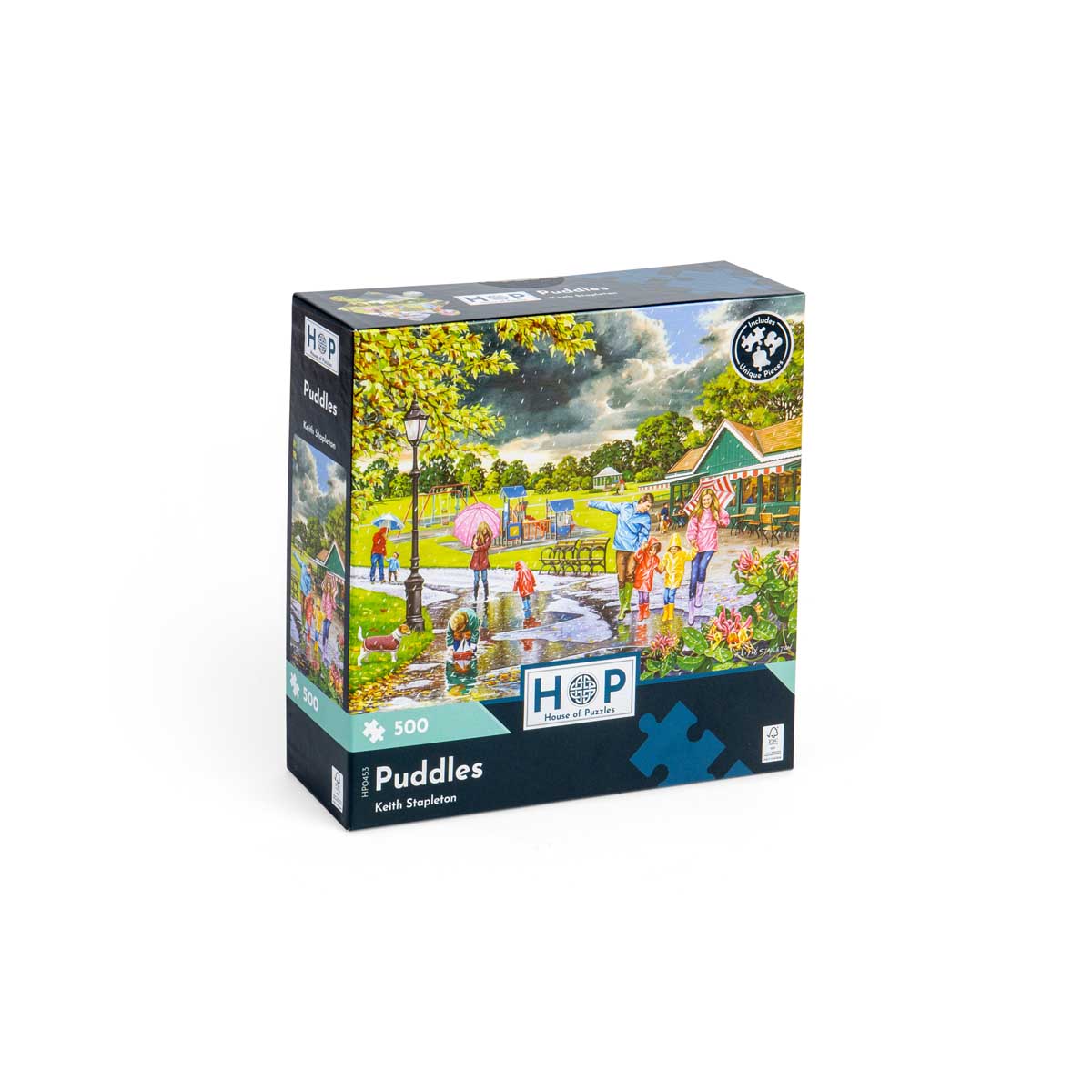 House of Puzzles 500pc - Puddles Puzzle