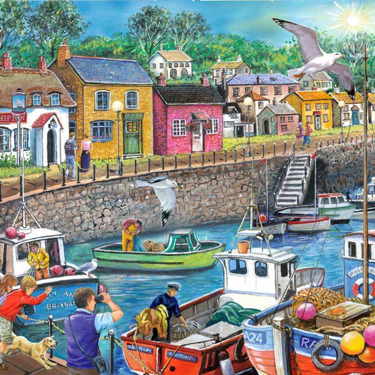 House of Puzzles Big 250pc - Seagull View Puzzle