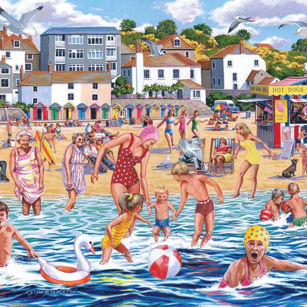 House of Puzzles 1000pc - Chilly Dip - Find the Difference Puzzle