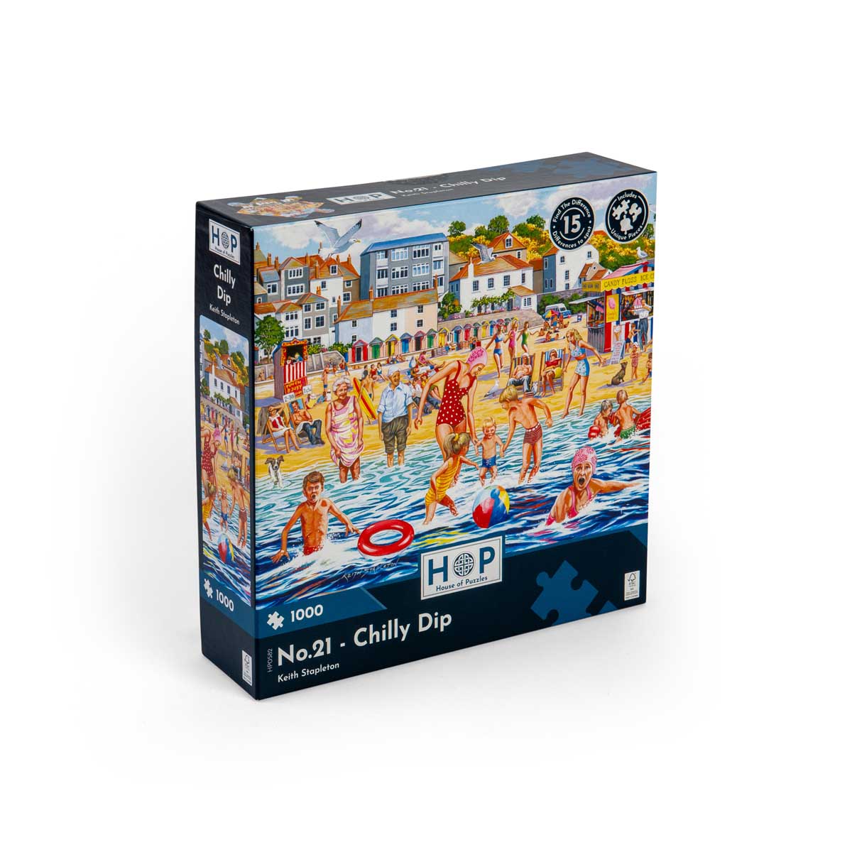House of Puzzles 1000pc - Chilly Dip - Find the Difference Puzzle