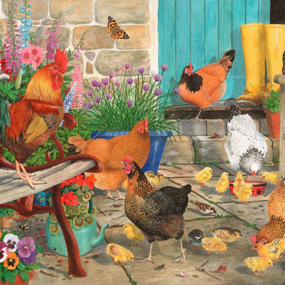 House of Puzzles 1000pc - Hen Pecked Puzzle