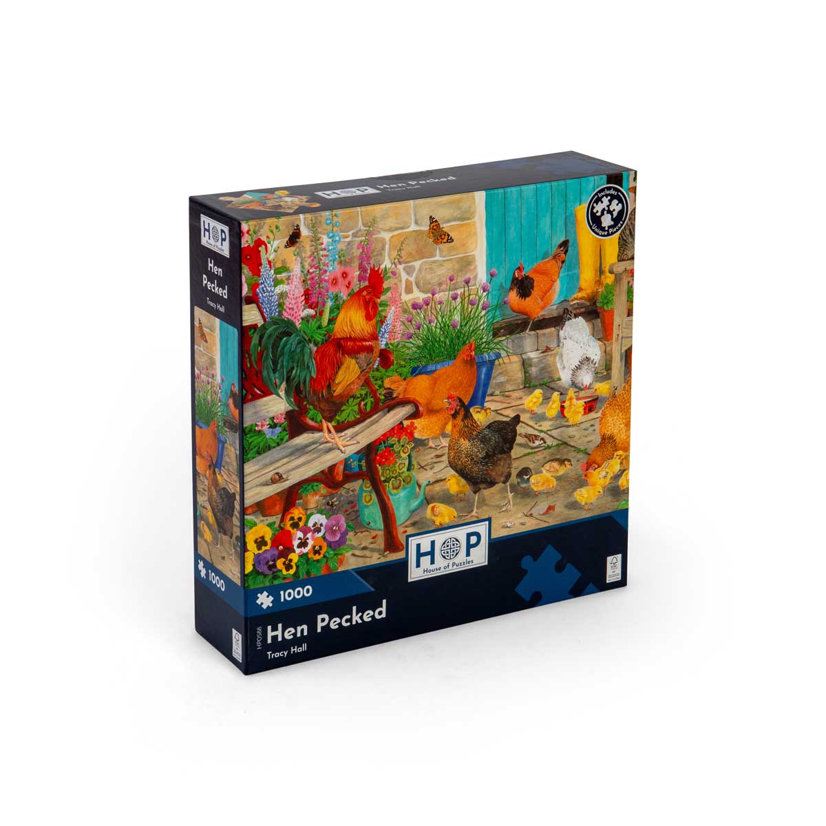 House of Puzzles 1000pc - Hen Pecked Puzzle