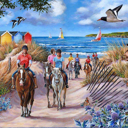 House of Puzzles Big 500pc - Sea Horses Puzzle