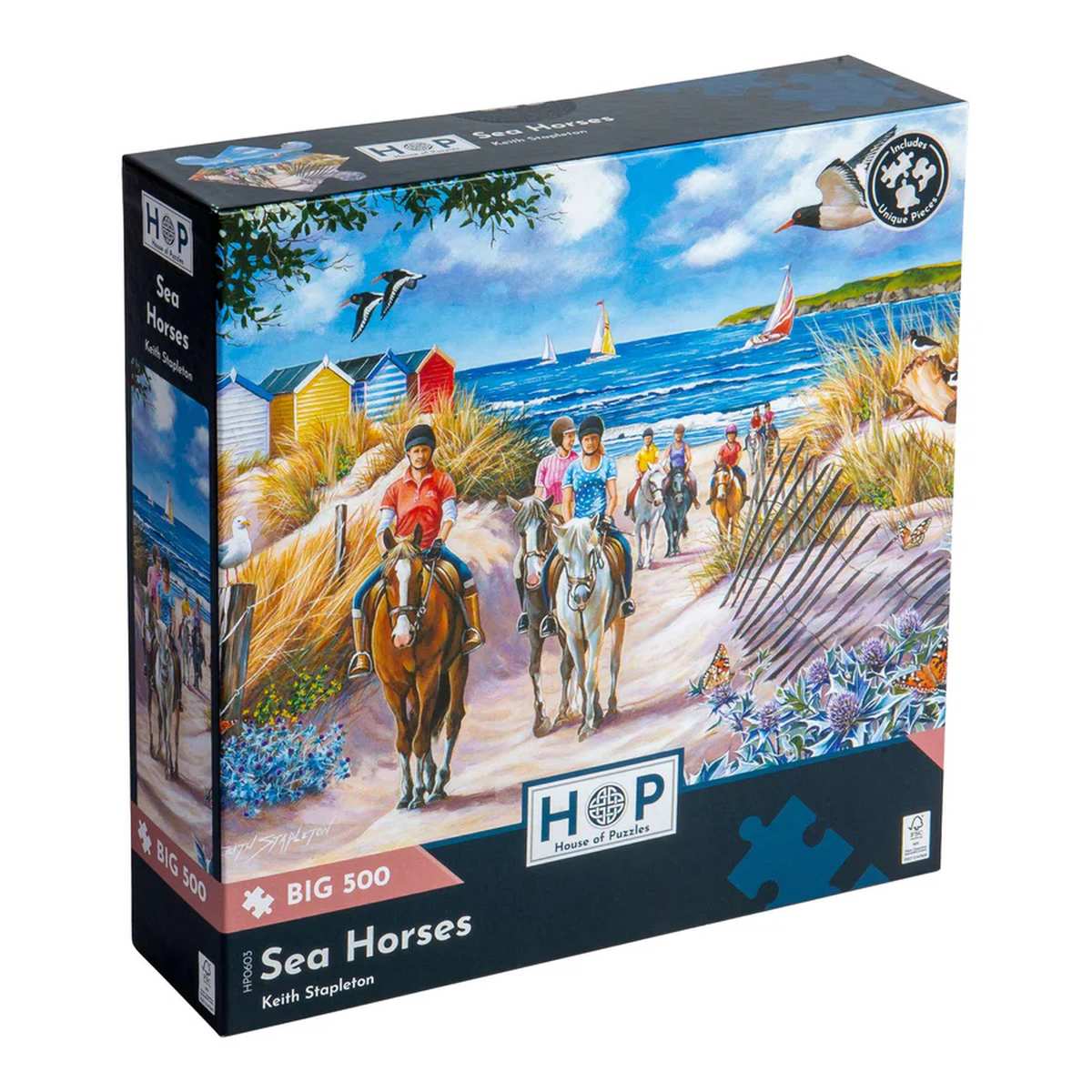 House of Puzzles Big 500pc - Sea Horses Puzzle