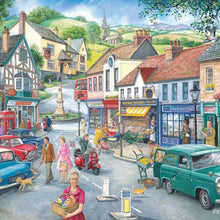 House of Puzzles 1000pc - At the Shops - Find the Difference Puzzle