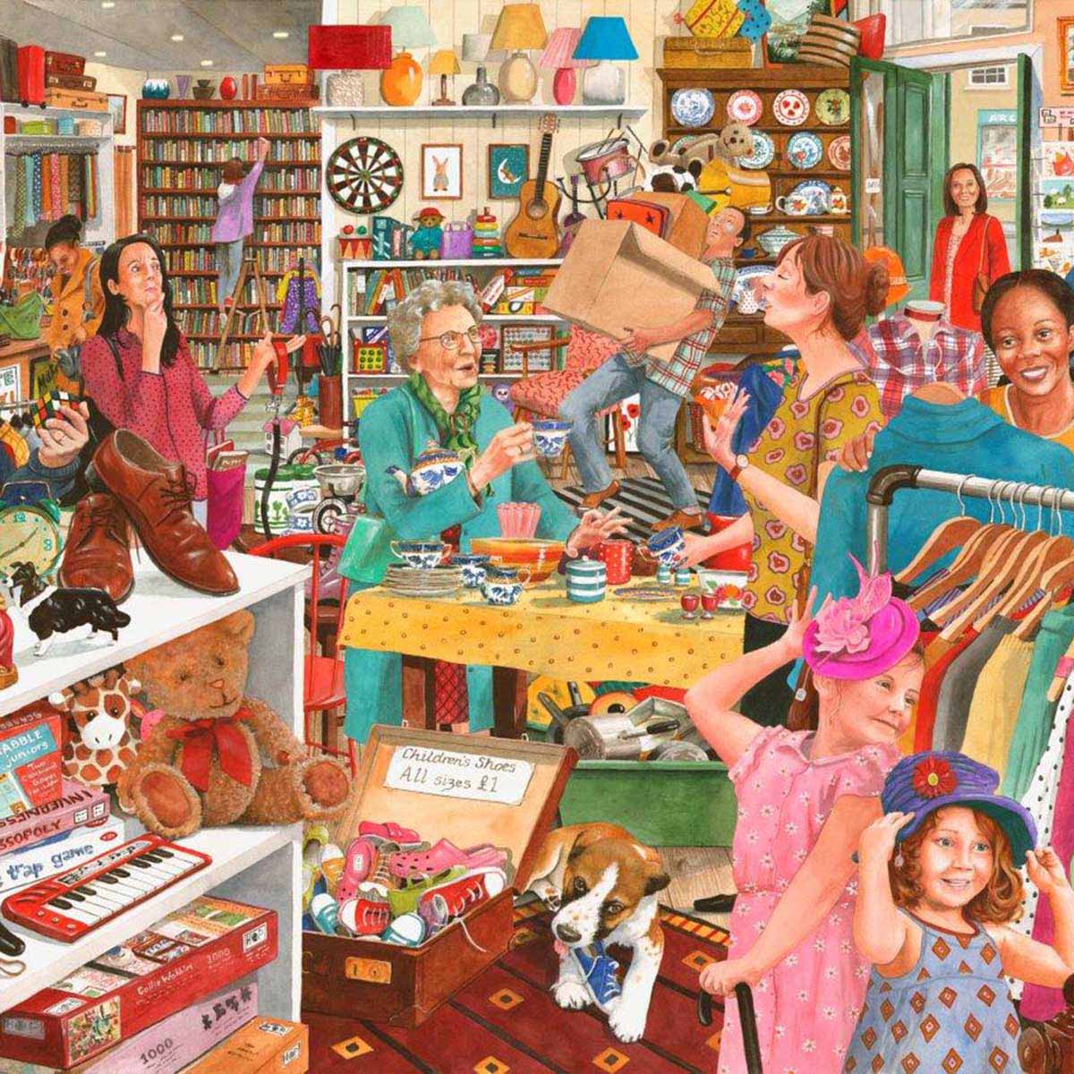 House of Puzzles 1000pc - Charity Bargains Puzzle