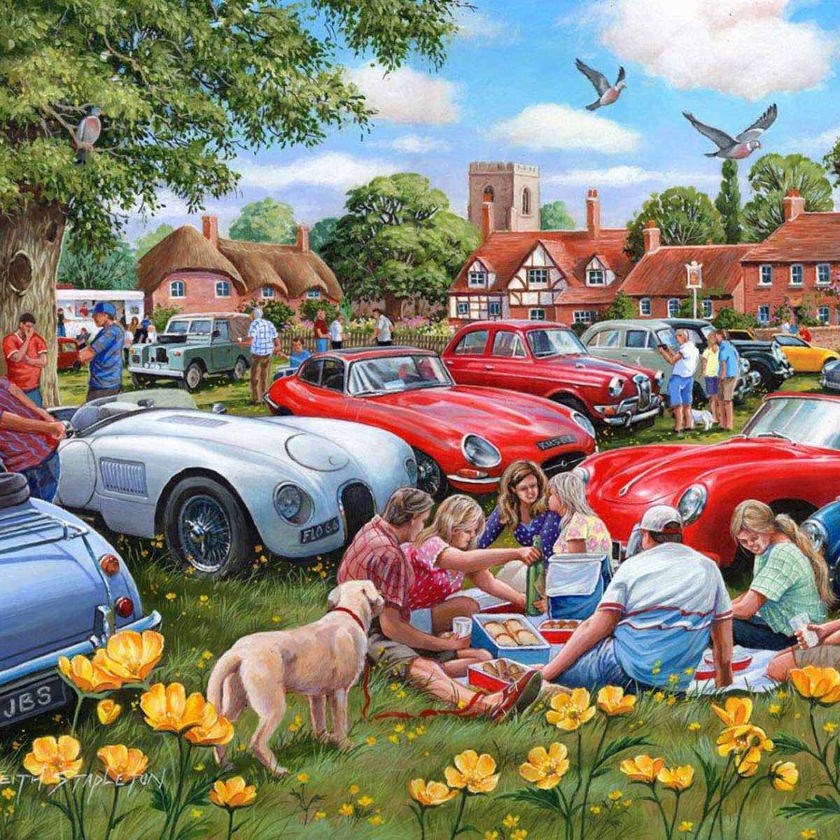 House of Puzzles 1000pc - Rally Round Puzzle