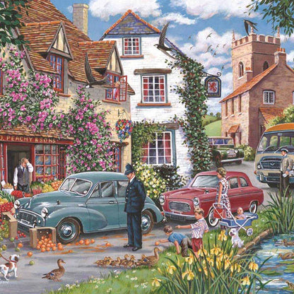 House of Puzzles 1000pc - Traffic Jam - Find the Difference Puzzle