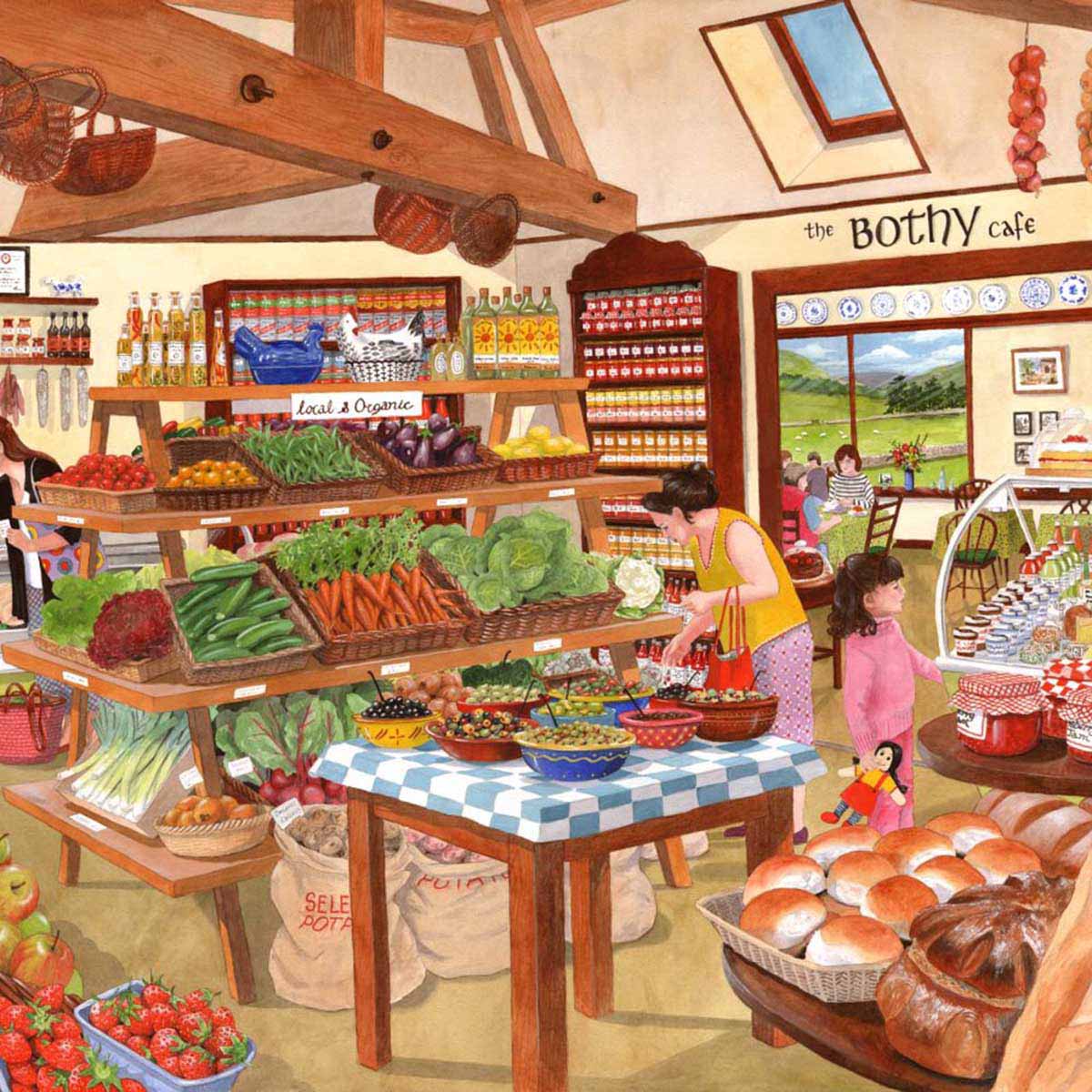 House of Puzzles Big 500pc - Deli Delicious Puzzle