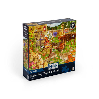 House of Puzzles 1000pc - Like Rag Tag and Bobtail Puzzle
