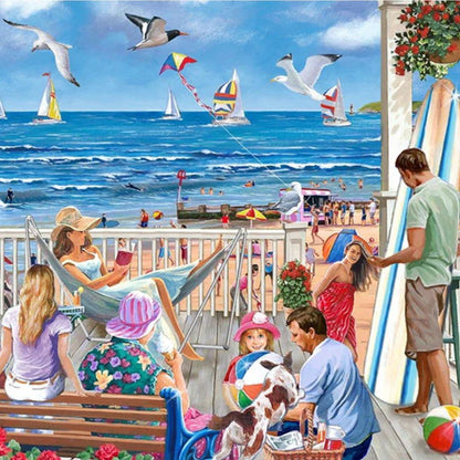 House of Puzzles 1000pc - All on Deck Puzzle