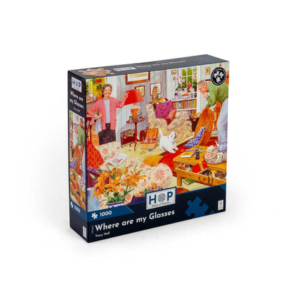 House of Puzzles 1000pc - Where Are My Glasses Puzzle