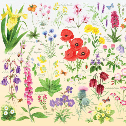 House of Puzzles 1000pc - Wildflowers Puzzle