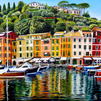 House of Puzzles 1000pc - Portofino on Reflection Puzzle