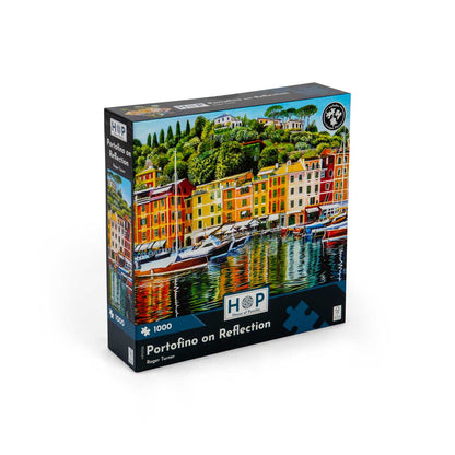 House of Puzzles 1000pc - Portofino on Reflection Puzzle