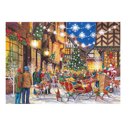 House of Puzzles 500pc - Santa Switch On Puzzle