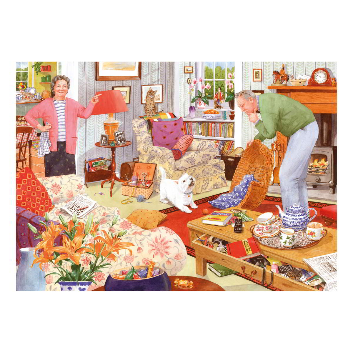 House of Puzzles Big 500pc - Where Are My Glasses Puzzle