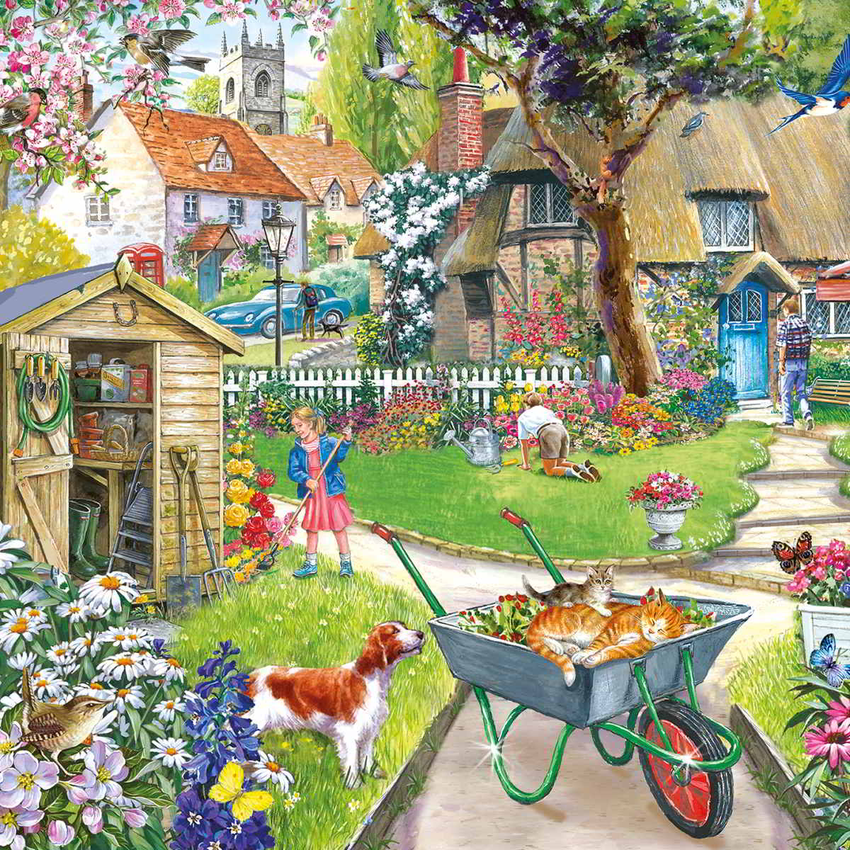 House of Puzzles 1000pc - Bloomin Lovely Puzzle