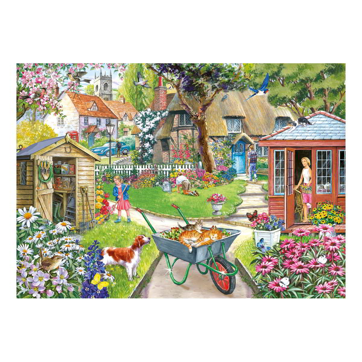 House of Puzzles 1000pc - Bloomin Lovely Puzzle