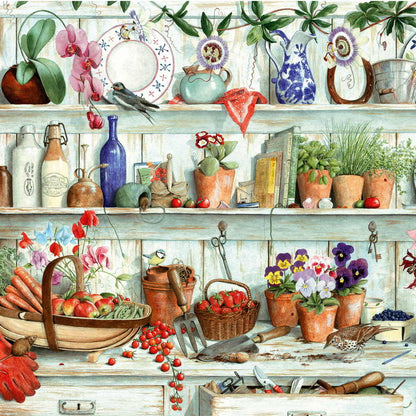 House of Puzzles 1000pc - Posies & Produce Puzzle