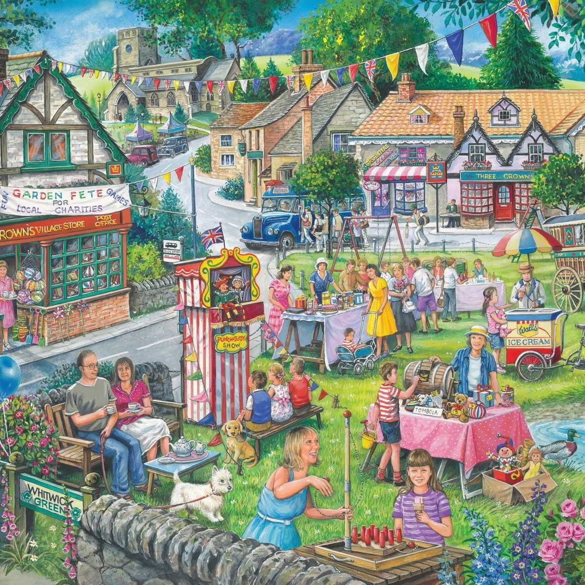 House of Puzzles 500pc - Summer Green Puzzle