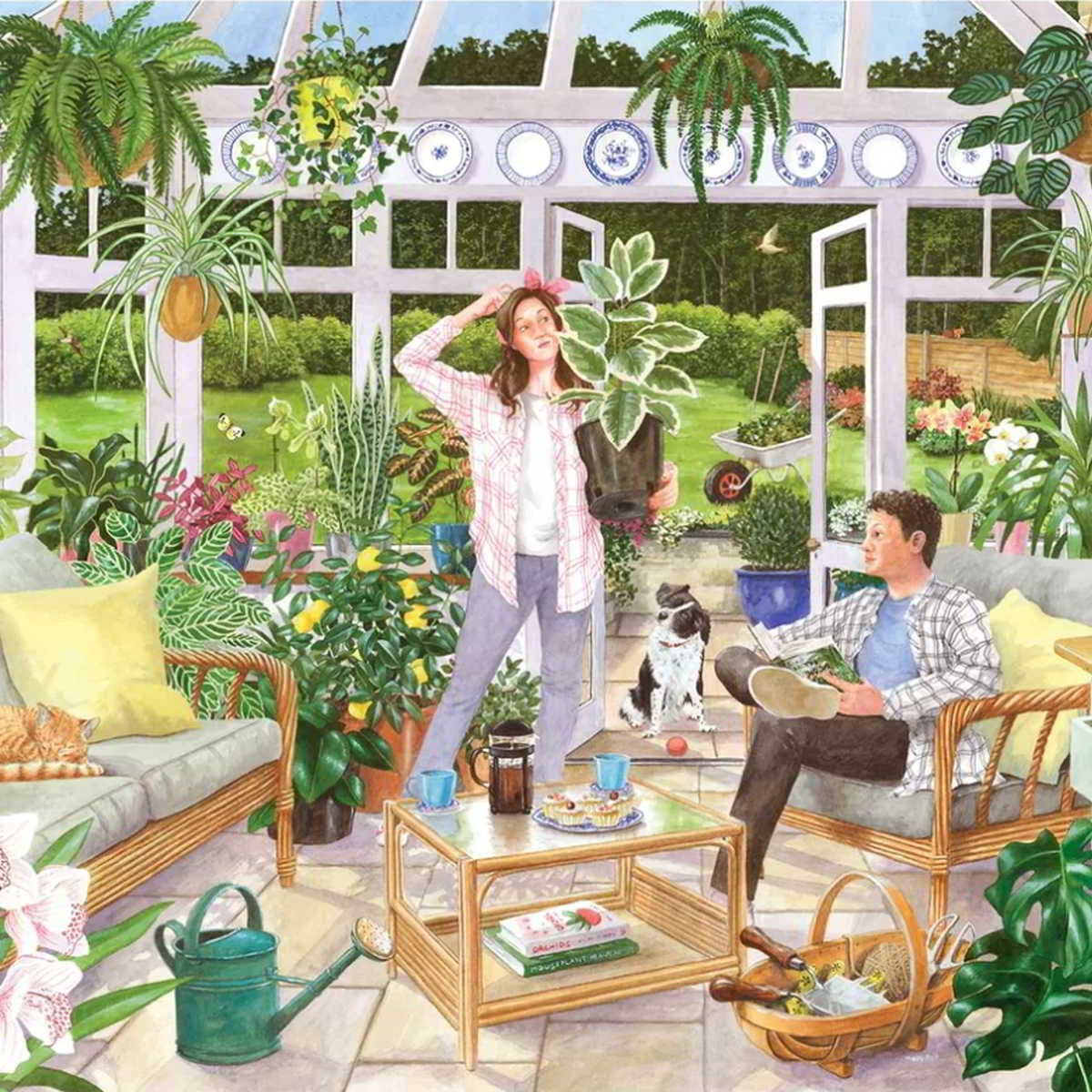 House of Puzzles Big 500pc - House Plant Heaven Puzzle