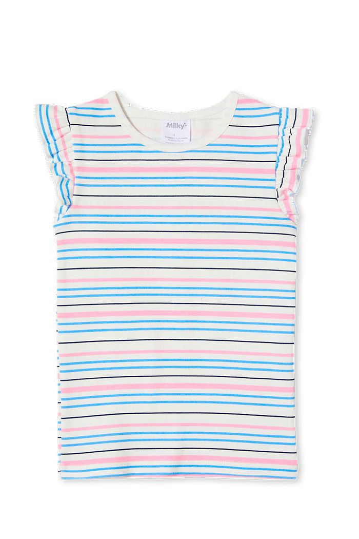 Striped Rib Tee